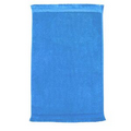 Premium Fringed Velour Fingertip & Spirit Towel (Color Embroidered)